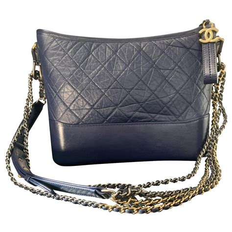 chanel gabrielle bag blue